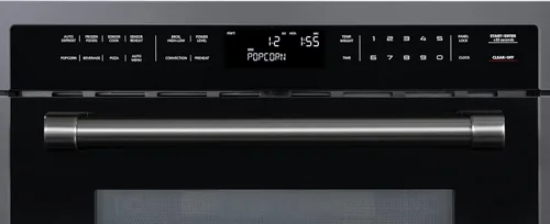 Vista 6 de KoolMore Reserve 24 pulgadas 1.6 pies cúbicos Horno microondas de convección integrado con 10 niveles de potencia, cocinado por sensor, hornear