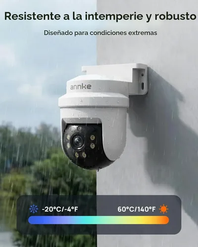 Vista 8 de ANNKE Sistema de cámara de seguridad al aire libre con cable de 8CH 5MP