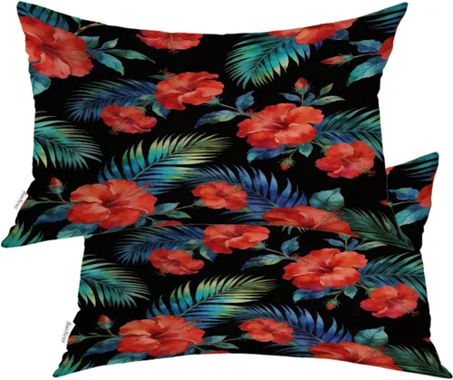 Vista 30 de Geometric Patterns Throw Pillow Covers, Black and White Designs Cushion Cases Digital Blended Hidden Zipperl Decorative Pillow Covers Square 16X16