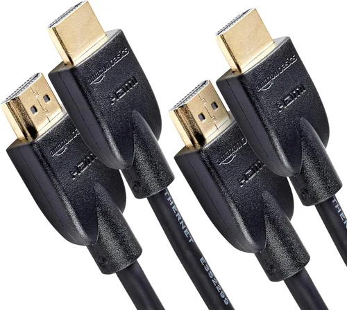 Vista 15 de Amazon Basics Cable HDMI, 3 pies, 4K@60Hz, cable HDMI 2.0 4K de alta velocidad (18 Gbps), 2160p, 48 bits, compatible con TV/PS5/Xbox/Roku, negro