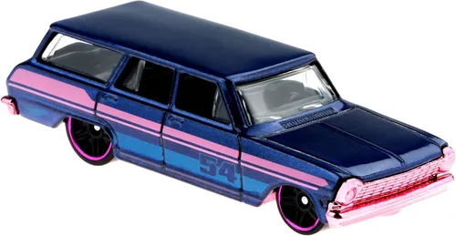 Vista 3 de Hot Wheels Pearl and Chrome 2022 64 Chevy Nova Wagon 5/5