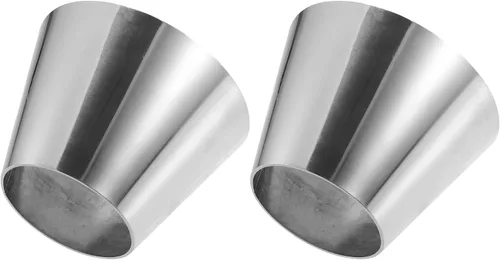 Vista 20 de X AUTOHAUX - Tubo de escape con mandril para coche, codo doblado, tubo de acero inoxidable 304, reductor concéntrico de 2.5" DE a 3" DE, 2 piezas