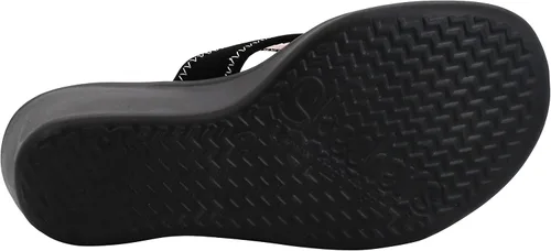 Vista 4 de Skechers Cali Rumblers - Sandalias de tacón cuña para mujer