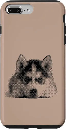 Vista 12 de Chic Husky Puppy for Dog Mom and Paw Parents Case for iPhone XR
