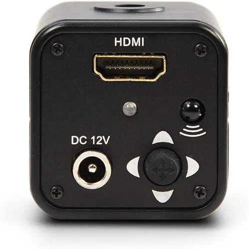 Vista 6 de MOKOSE Cámara HDMI, cámara de seguridad digital de HD 1080P 60FPS, cámara digital de la industria con lente de 0.126 in sin distorsión HD