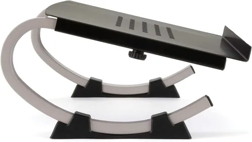 Vista 13 de Allsop Redmond - Soporte ajustable para laptop, elevador ergonómico de metal curvado y ventilado