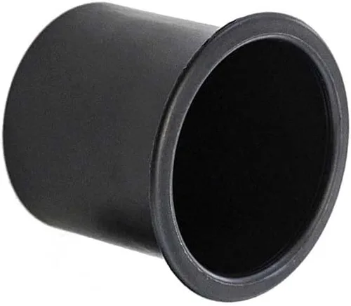 Vista 3 de Paquete de 3 soportes de repuesto para latas de bebidas empotradas de plástico, color negro, para barco, automóvil, caravana, caravana, remolque