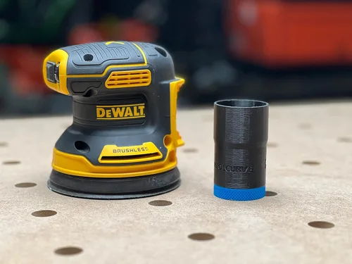Vista 6 de ToolCurve Adaptador de manguera compatible con lijadora Dewalt para manguera Festool de 1.063 in