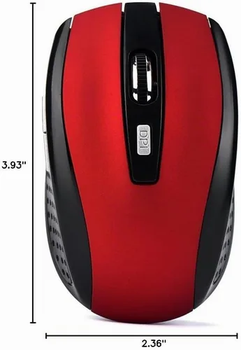 Vista 7 de Ratón inalámbrico, ratón para juegos de 2.4G, ratones inalámbricos