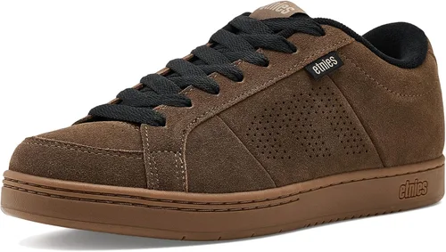 Vista 24 de Etnies Kingpin para hombre Negro lavado