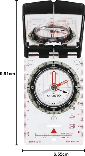Vista 18 de SUUNTO Brújula MC-2: Brújula de primera línea para profesionales y excursionistas serios