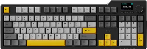 Vista 12 de Ajazz AK35I V4 Customizable Wireless Gaming Mechanical Keyboard, Wired/Wireless 2.4G/BT, Gasket Structure, 10000mAh Battery, Full-Color RGB
