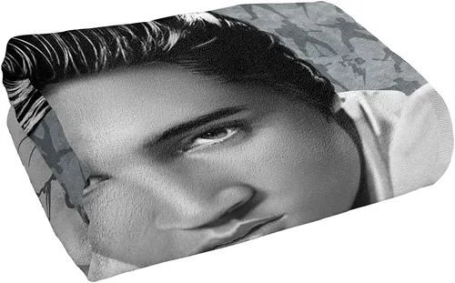 Vista 3 de Trevco Elvis Presley Moves - Toalla de playa con licencia oficial de 30 x 60 pulgadas