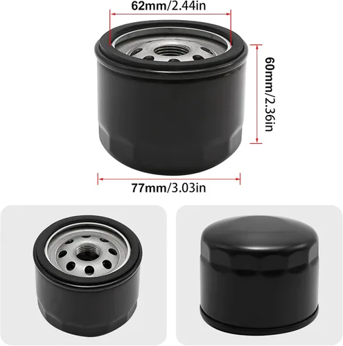 Vista 3 de SYOWADA Kit de afinación de filtro de aire FH451V para motores Kawasaki FH451V FH531V FH541V FH500V 17HP FH580V 19HP FH680D 23HP, repuesto de filtro