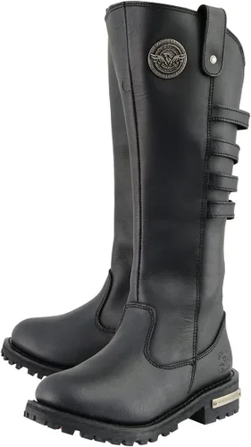 Vista 3 de Milwaukee Leather Botas de Motociclista de Cuero para Mujer de Rodilla a Altura de la Pierna Colección Premium MBL