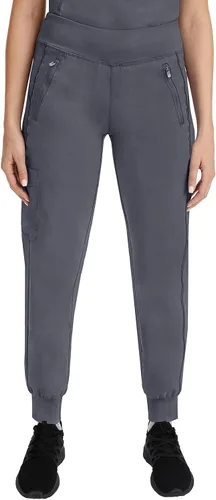 Vista 10 de Healing Hands Pantalón de uniforme médico tipo jogger para mujer Tara con 6 bolsillos, duradero, elástico en 2 direcciones y tela de fácil cuidado