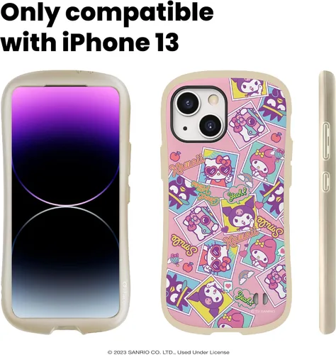 Vista 2 de Hello Kitty & Friends - Funda protectora para iPhone 13 (6.1 pulgadas), bonita funda protectora de doble capa a prueba de golpes