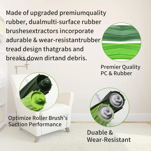 Vista 2 de Kit de 24 piezas de repuesto compatible con iRobot Roomba E & I y J Series i1 i3 i4 i5 i6 i7 i8 J7 J5 J6 J8 J9 Plus E5 E6 Aspiradora, incluye 2