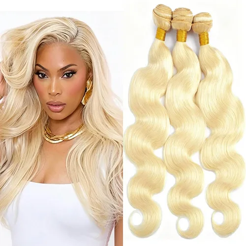 Vista 118 de P4613 Cabello humano rizado onda profunda marrón y paquetes mixtos 8 10 12 P4613 Ombre Marrón-Rubio-DP