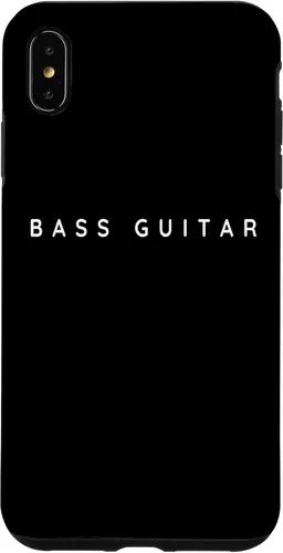 Vista 10 de Bass Guitar Players Contemporary Font / Musical Instrument Case for iPhone 16