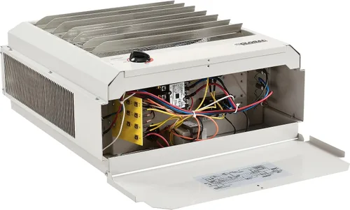 Vista 4 de Global Industrial 34100 BTU - Calentador de unidad, 10KW, 480V, trifásico, acero Horizontal or Vertical Fan Forced Heater with Manual Thermostat