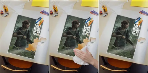Vista 7 de The Last Of Us - Part I & II - Juego de pósteres para juegos (estilos regulares/portadas de juego) (tamaño 24 x 36 cada uno)