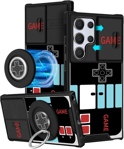 Vista 66 de Funermei Funda para teléfono Samsung Galaxy A15 5G - [2 en 1] Funda para teléfono de mujeres lindas chicas, diseño femenino de mariposa negra