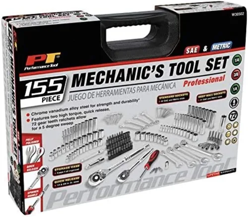 Vista 5 de Performance Tool W30504 Juego de herramientas mecánicas de 114 piezas