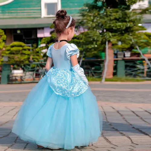 Vista 6 de MDYCW Princess Dress Up Birthday Party Fairy Costume for Toddler Girls, Special Occasion Dresses Pageant Ball Gown