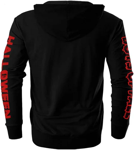 Vista 2 de SMOOYFAN The Boys of Fall - Sudadera con capucha unisex de películas de terror de Halloween con bolsillo