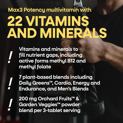 Vista 4 de Multivitaminas Nature's Way Alive máxima potencia para hombres, 15542, 1, 1