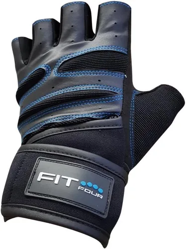 Vista 2 de F4W - Guantes de levantamiento de pesas con soporte para muñeca, guantes para entrenamiento, levantamiento de pesas, entrenamiento cruzado