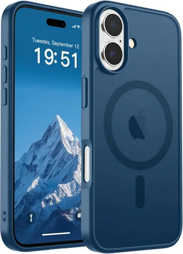 Vista 252 de SUPFINE Funda magnética para iPhone SE 2022 (3ª)/2020 (2ª), iPhone 8 (compatible con MagSafe) (protección contra caídas de grado militar), funda