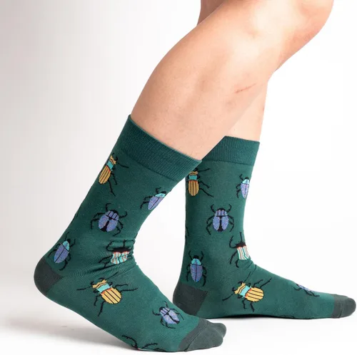 Vista 6 de Sock It To Me - Calcetines con diseño de extraterrestres y del espacio para hombre