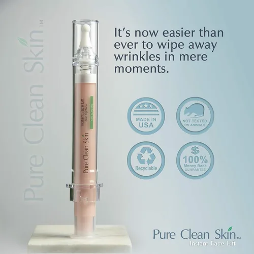 Vista 3 de EUZEN - Crema para apretar la piel para la cara – Obtén un estiramiento facial instantáneo en 3 a 5 minutos – esta crema antiarrugas para ojos