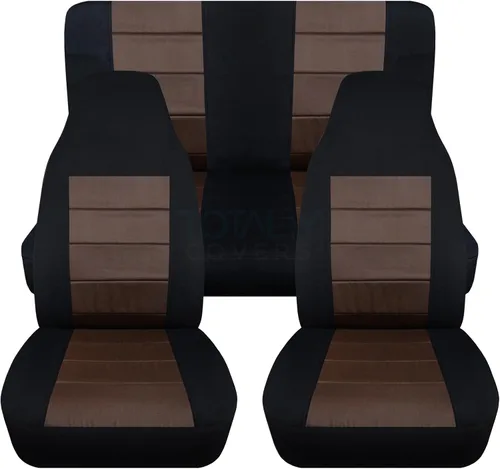 Vista 24 de Fundas para asientos de automóvil, Negro