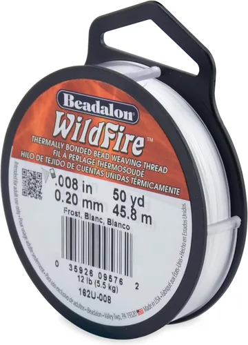 Vista 40 de Beadalon Wildfire Beading Thread Jewelry Fishing Line