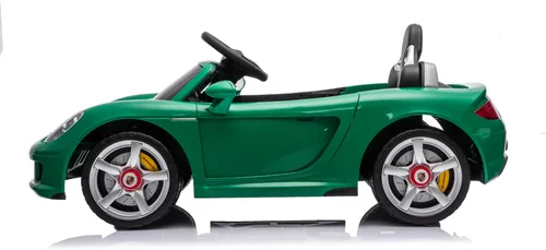 Vista 2 de Best Ride On Cars Porsche Carrera GT Kids Coche Eléctrico Verde 12V