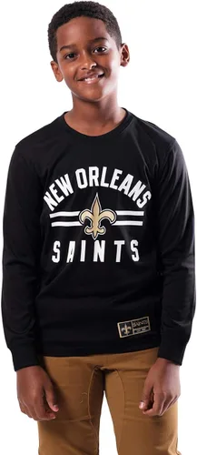 Vista 9 de Ultra Game Youth NFL - Camiseta de manga larga oficial de la NFL para jóvenes