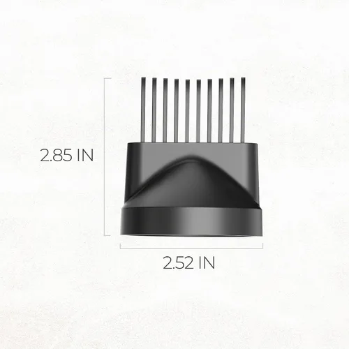 Vista 6 de TYMO Accesorio para peine de cabello solo compatible con secadora TYMO AIRHYPE Lite, boquilla magnética para desenredar, alargar el cabello