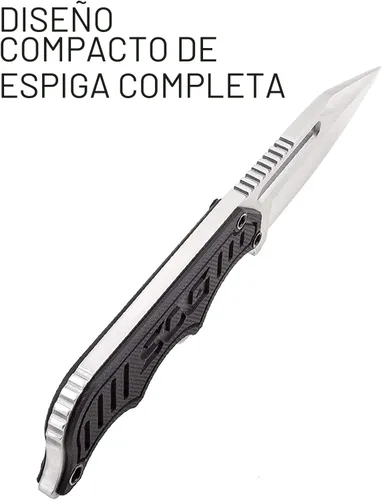 Vista 4 de Cuchillo fijo y compacto SOG Instinct, cuchilla de 2.3 pulgadas