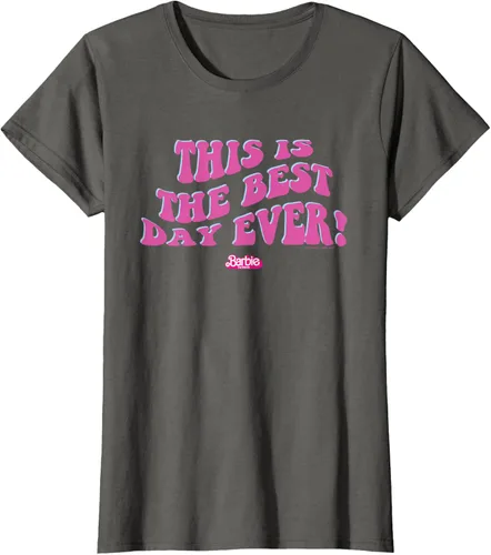 Vista 5 de Barbie Camiseta The Movie - This Is The Best Day Ever!, Negro