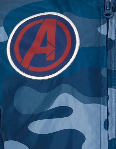 Vista 5 de Marvel Vengadores Spider-Man Varsity Bomber Chaqueta de niño a niño grande