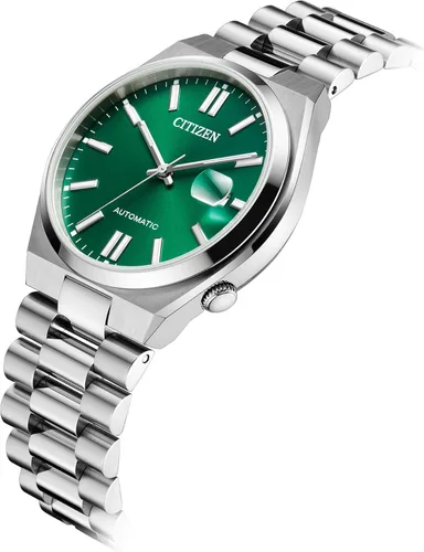Vista 6 de Citizen Tsuyosa - Reloj deportivo automático de lujo para hombre Verde (Green Dial)