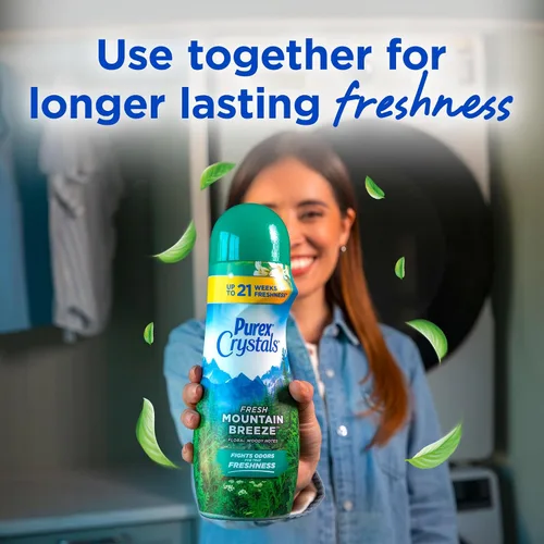 Vista 10 de Purex Detergente Líquido para Ropa 4 en 1, Mountain Breeze, 82.5 oz, 165 Cargas, Detergente para Ropa Ultra Concentrado, Ilumina y Blanquea