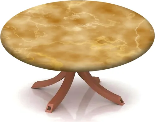 Vista 13 de Mantel redondo ajustable con patrón de mármol, borde elástico, adecuado para catering y cocina, se puede limpiar para mesas redondas de comedor