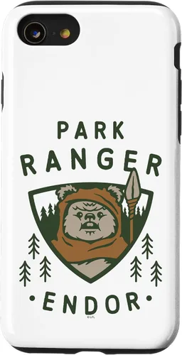 Vista 18 de Funda para iPhone 16 Star Wars Ewok Park Ranger Endor