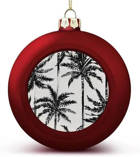 Vista 10 de Boobs Funny Shatterproof Matte Christmas Balls for Tree Wreath Home Decor 1PCS
