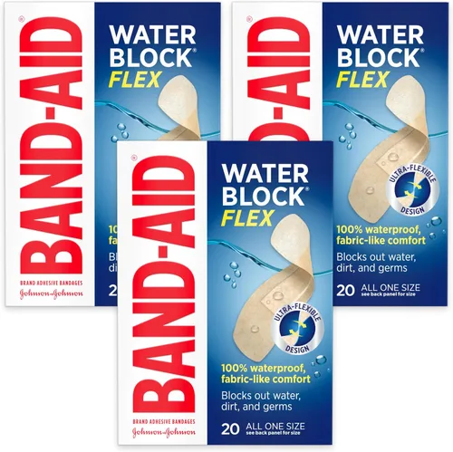 Vista 9 de Band-Aid Brand First Aid - Rollo de cinta autoadhesiva 100% impermeable para un cuidado duradero de heridas para asegurar firmemente los vendajes, 1