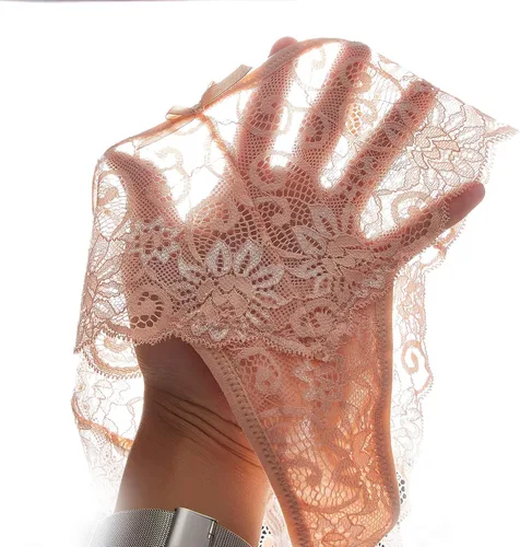 Vista 4 de Justgoo Womens Sexy G-String Lace Thongs Panties Underwear Low Rise T-Back Underpants